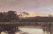 John Ford Paterson Sunset,Werribee River oil painting picture wholesale
